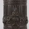 Lampada a olio in lamiera, bronzo e vetro di R. Ditmar Wien, inizio XX secolo, Immagine 4