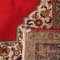 Handgemachter orientalischer Big Knot Teppich aus Baumwolle & Wolle 10