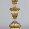 Antiker eklektischer Kerzenhalter aus geschnitztem und vergoldetem Holz 5
