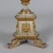 Antique Eclectic Candleholder in Carved and Gilded Wood 6
