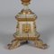 Antique Eclectic Candleholder in Carved and Gilded Wood, Image 6