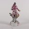Late 19th Century Painted Porcelain Figurines, Set of 2, Image 12