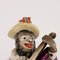Figuras de mono de orquesta de porcelana, década de 1900. Juego de 2, Imagen 4