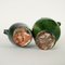 Early 19th Century Enamelled Terracotta Jars, Set of 2 9