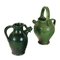 Early 19th Century Enamelled Terracotta Jars, Set of 2 1