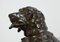 JE. Masson, Il cane con la lepre, inizio '900, Bronzo, Immagine 7