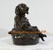 J-E. Masson, The Dog with a Hare, Early 1900s, Bronze 22