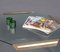 Tavolino da caffè esagonale in vetro e ottone di Gallotti & Radice, anni '70, Immagine 5
