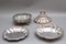Silver Plated Sheffield Tureens, 1830s, Set of 3 2