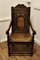 Antique Carved Oak Celtic Wainscot Chair, 1700s, Image 1
