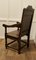 Antique Carved Oak Celtic Wainscot Chair, 1700s 5