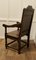Antique Carved Oak Celtic Wainscot Chair, 1700s, Image 5