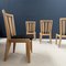 Vintage Stühle von Guillerme & Chambron für Votre Maison, 1950er, 4er Set 6