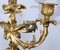 Louis XV Style Gilded Bronze Candelabras, Late 19th Century, Set of 2 9