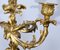 Louis XV Style Gilded Bronze Candelabras, Late 19th Century, Set of 2, Image 9