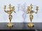 Louis XV Style Gilded Bronze Candelabras, Late 19th Century, Set of 2 4