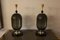 Murano Smoked Glass and Black Lamps, 2000s, Set of 2 13