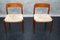 Dänische Mid-Century Stühle von Teak Modell 75 von Niels Møller für Jl Mollers, 1950er, 2er Set 6