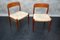 Dänische Mid-Century Stühle von Teak Modell 75 von Niels Møller für Jl Mollers, 1950er, 2er Set 8