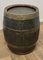 Antique Oak Brewery Barrel, Table, Log Bin or Christmas Tree , 1890s 1