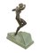 Art Deco Style Vague Sculpture in Spelter by Raymonde Guerbe for Max Le Verrier, 2022 4