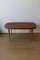 Swedish Wooden Oval Table, 1970s 1