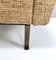 Vintage Goldenrod Fabric Armchair, Italy, 1960s, Image 9