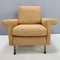 Vintage Goldenrod Fabric Armchair, Italy, 1960s, Image 3