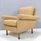 Vintage Goldenrod Fabric Armchair, Italy, 1960s, Image 4