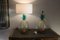 Emerald Green and Amber Murano Glass Lamps, 2000, Set of 2, Image 10