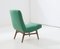 Danish Green Easy Chairs, Set of 2, Image 7