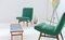 Danish Green Easy Chairs, Set of 2 6