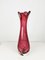 Violette Vase aus Muranoglas von Fratelli Toso, 1970er 7