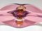 Ciotola o centrotavola vintage in vetro rosa Sommerso attribuito a Flavio Poli, Italia, anni '50, Immagine 14