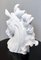 Postmodern White Lacquered Earthenware Horse Head Sculpture, Italy, 1980s 5