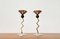 Postmodern Italian Metal Candleholders, 1980s, Set of 2 15