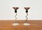 Postmodern Italian Metal Candleholders, 1980s, Set of 2 12