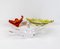 French Fruit Bowls in Crystal Glass, 1960s, Set of 3, Image 1
