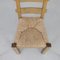 Brutalist Dining Chairs with Cane Seats, 1970s, Set of 6 8
