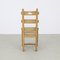 Brutalist Dining Chairs with Cane Seats, 1970s, Set of 6 5