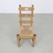 Brutalist Dining Chairs with Cane Seats, 1970s, Set of 6 7