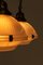 10 Lámpara de vidrio reflector-refractor Holophane, años 20, Imagen 4