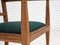 Danish Reupholstered Highback Rocking Chair in Kvadrat Furniture Wool, 1950s 17