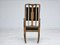 Danish Reupholstered Highback Rocking Chair in Kvadrat Furniture Wool, 1950s 6