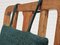 Danish Reupholstered Highback Rocking Chair in Kvadrat Furniture Wool, 1950s 3