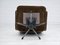 Vintage Scandinavian Swivel Chair in Velour, 1960s 6