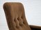 Vintage Scandinavian Swivel Chair in Velour, 1960s, Image 16