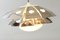 Vintage Chromed Pendant from Reggiani 3