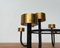 Vintage Brutalist Metal Candleholder, 1960s 6