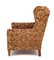 Silk Velvet Lounge Chair, 1900s 9